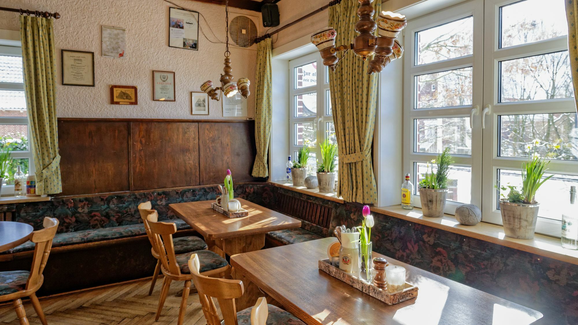 Gasthaus Zur Alten Eiche 함브루크 외부 사진